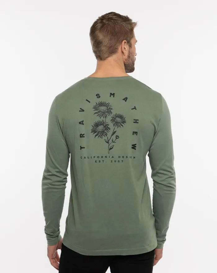 Men Tees TravisMathew NATURALIST TEE Laurel Men Tees TravisMathew NATURALIST TEE Laurel