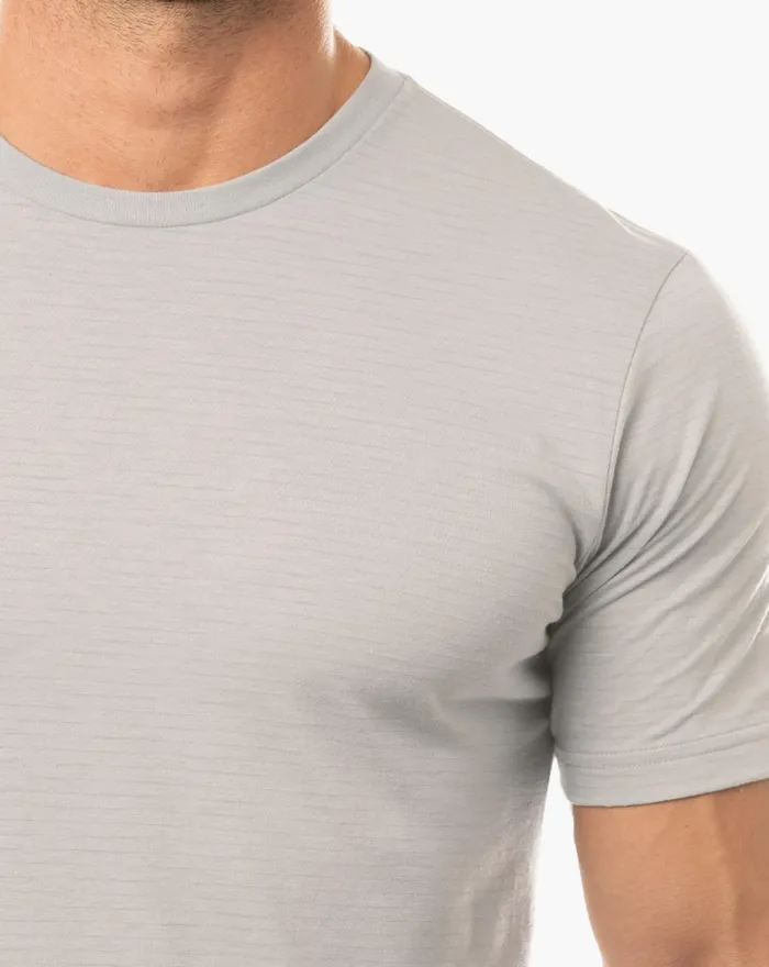 Men Tees TravisMathew OLYMPUS Heather Sleet Men Tees TravisMathew OLYMPUS Heather Sleet