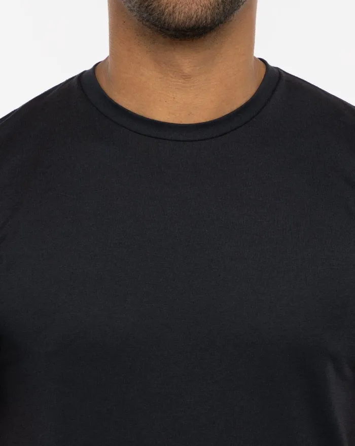 Men Tees TravisMathew POTHOLDER CREW TEE Black