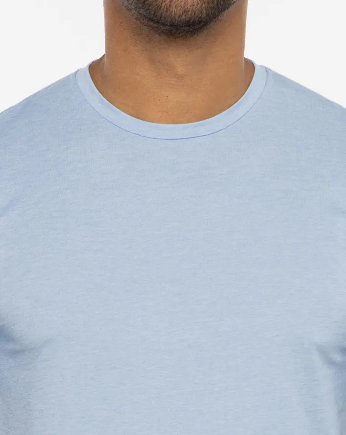 Men Tees TravisMathew POTHOLDER CREW TEE Heather Allure