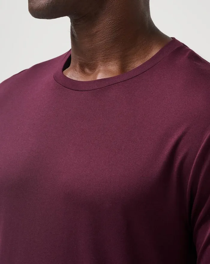 Men Tees TravisMathew RISK TAKER ACTIVE TEE Winetasting