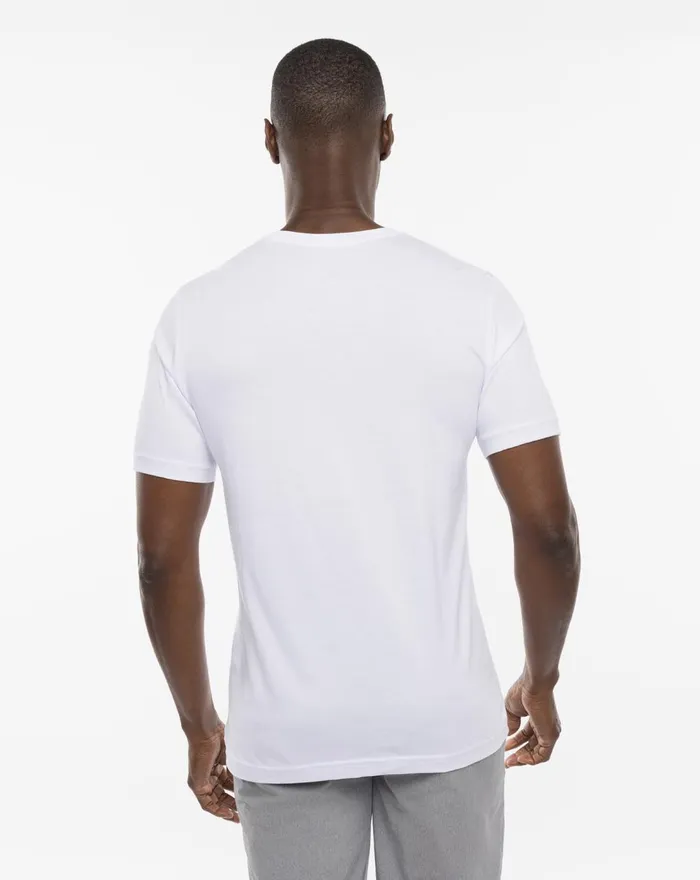 Men Tees TravisMathew SANDBAR 20 TEE White