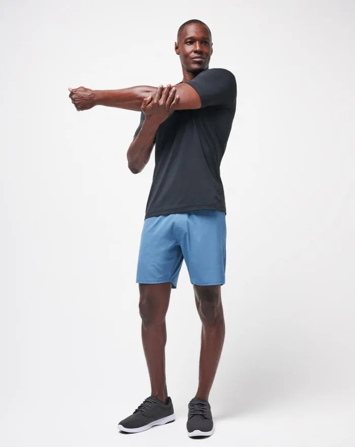 Men Tees TravisMathew SCENIC VISTA ACTIVE TEE Black