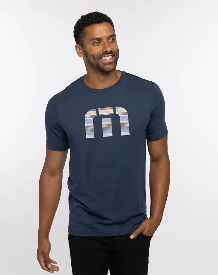 Men Tees TravisMathew SEA GLASS TEE Dress Blues