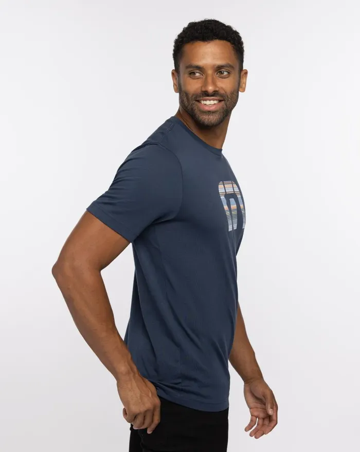 Men Tees TravisMathew SEA GLASS TEE Dress Blues Men Tees TravisMathew SEA GLASS TEE Dress Blues