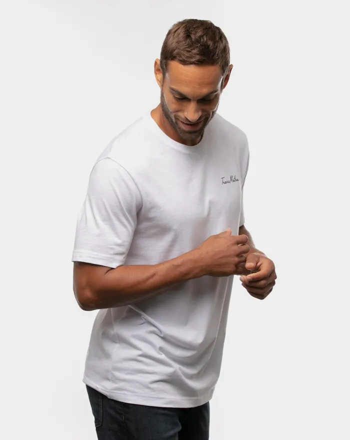 Men Tees TravisMathew SHOT GLASS TEE White