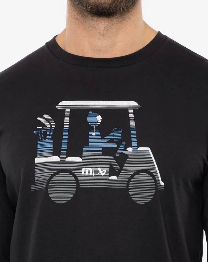 Men Tees TravisMathew SLED SHACK TEE Black