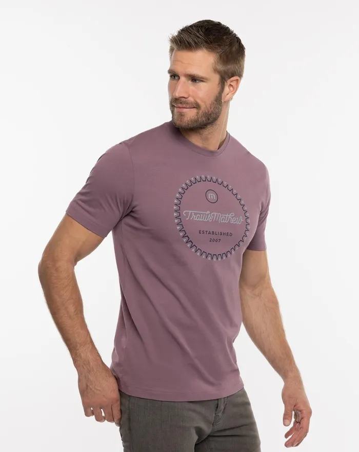 Men Tees TravisMathew STINGRAY SWIM TEE Flint Men Tees TravisMathew STINGRAY SWIM TEE Flint