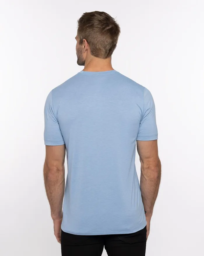 Men Tees TravisMathew THE CREW TEE Heather Allure