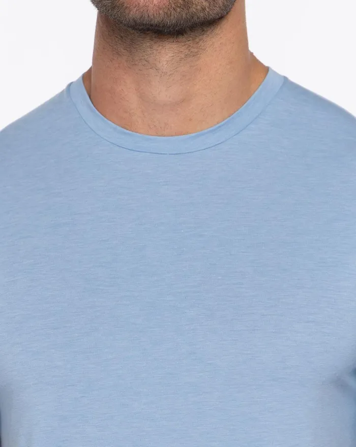 Men Tees TravisMathew THE CREW TEE Heather Allure
