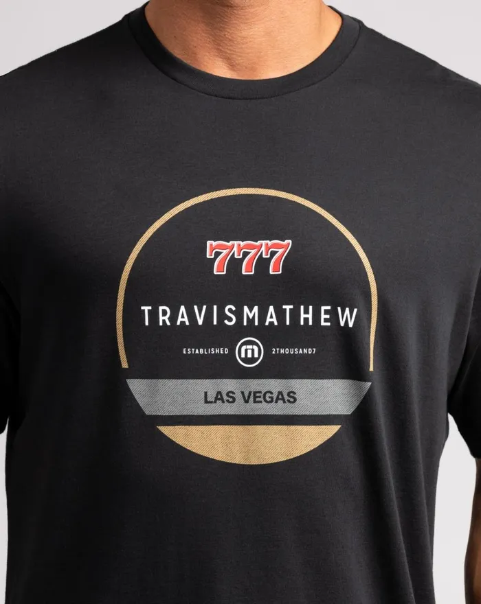 Men Tees TravisMathew THE LAKES TEE Black