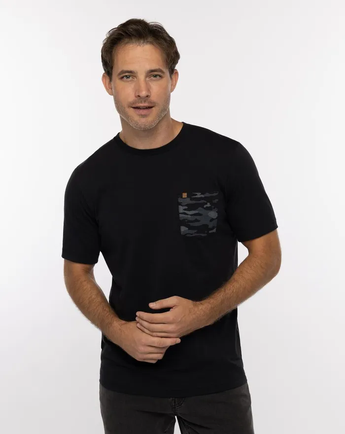 Men Tees TravisMathew THIRTEEN BELOW 20 TEE Black