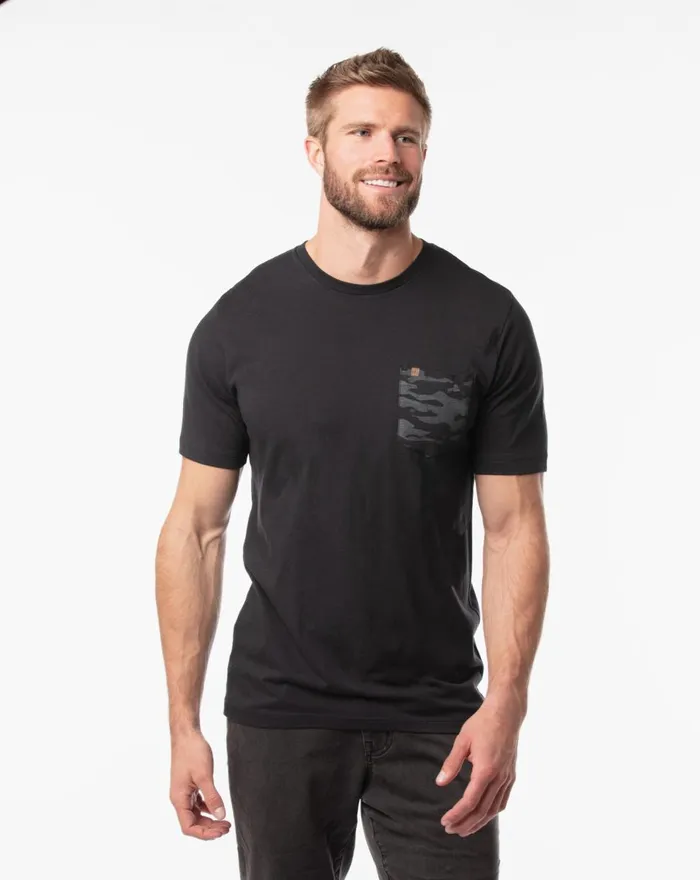 Men Tees TravisMathew THIRTEEN BELOW TEE Mood Indigo
