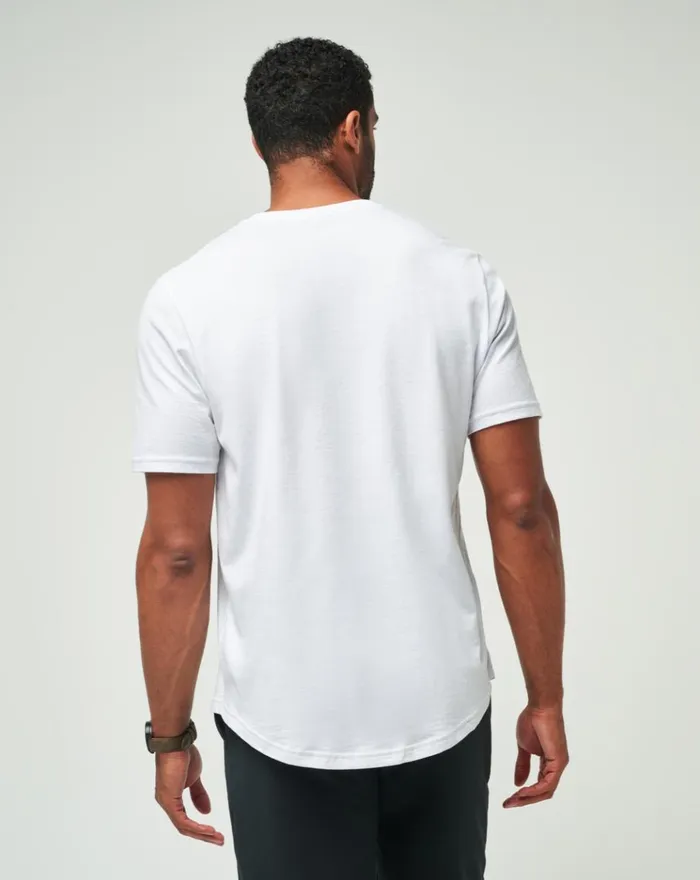 Men Tees TravisMathew TM SCOOP TEE White