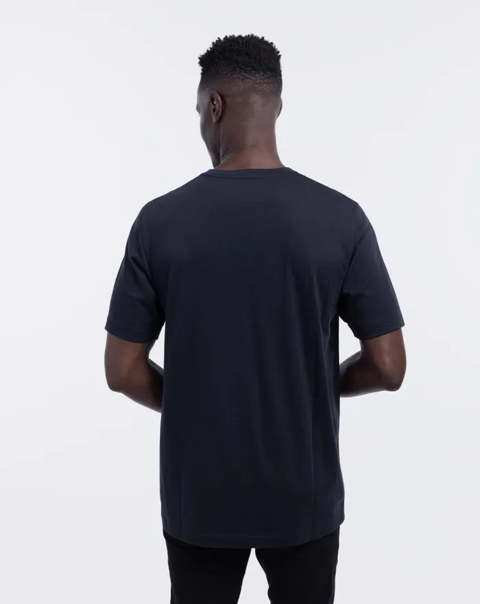 Men Tees TravisMathew VOLCANO 20 TEE Black Men Tees TravisMathew VOLCANO 20 TEE Black