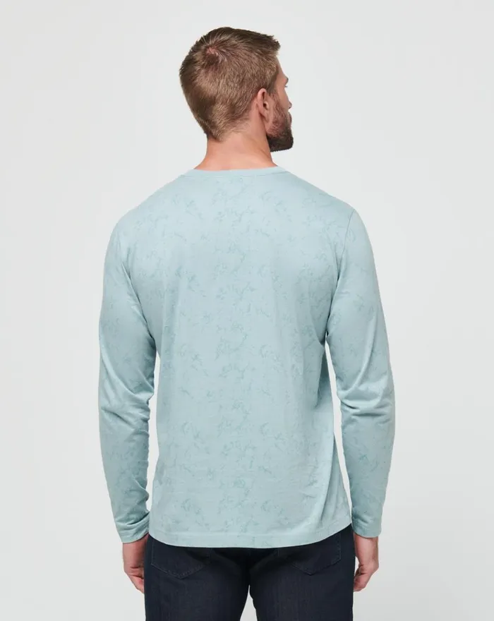 Men Tees TravisMathew WARMER TIDES LONG SLEEVE TEE Arona Men Tees TravisMathew WARMER TIDES LONG SLEEVE TEE Arona