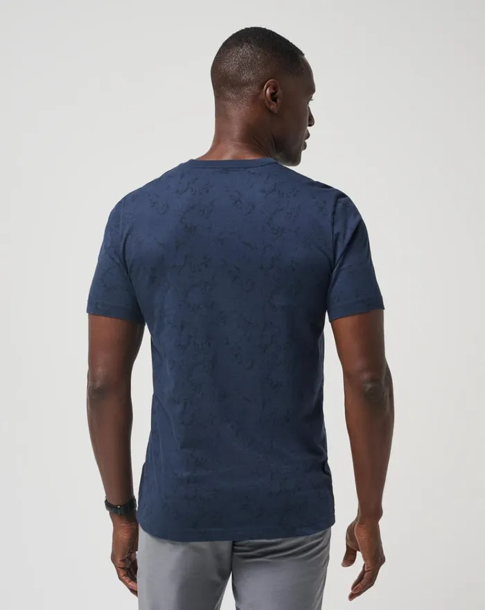 Men Tees TravisMathew WARMER TIDES TEE Total Eclipse Men Tees TravisMathew WARMER TIDES TEE Total Eclipse