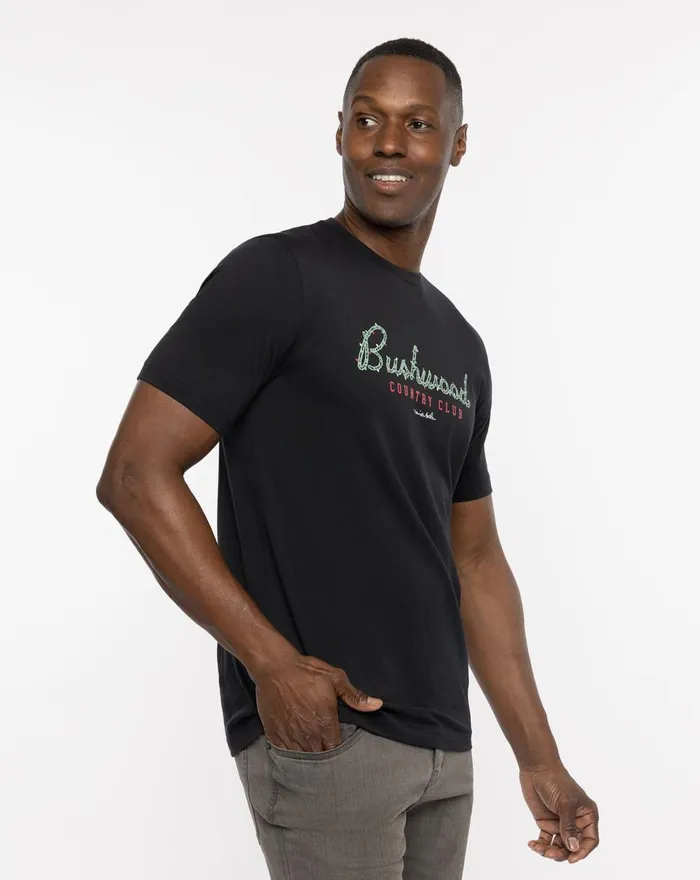 Men Tees TravisMathew WINTER STORM TEE Black