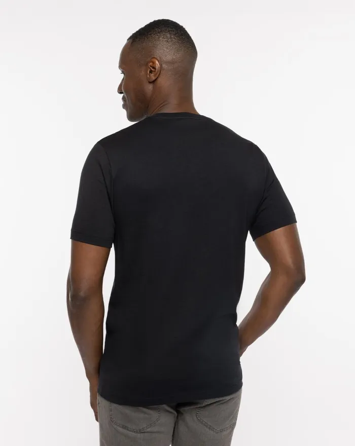 Men Tees TravisMathew WINTER STORM TEE Black