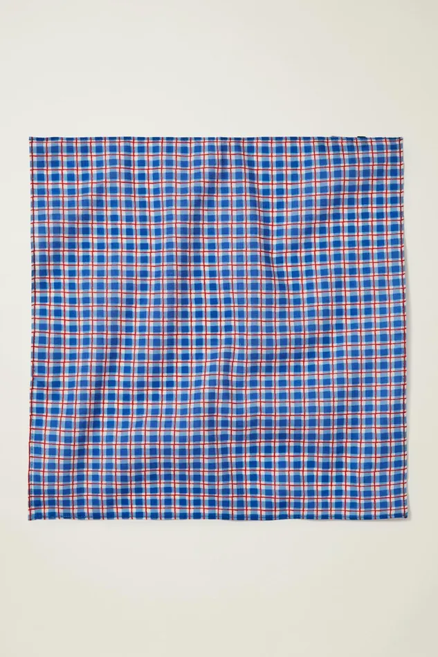 Men Ties and Pocket Squares Bonobos Pocket Square Red Picnic Plaid