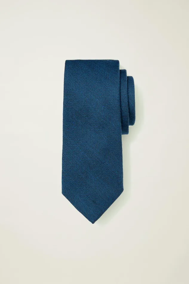 Men Ties and Pocket Squares Bonobos Premium Necktie Bright Navy