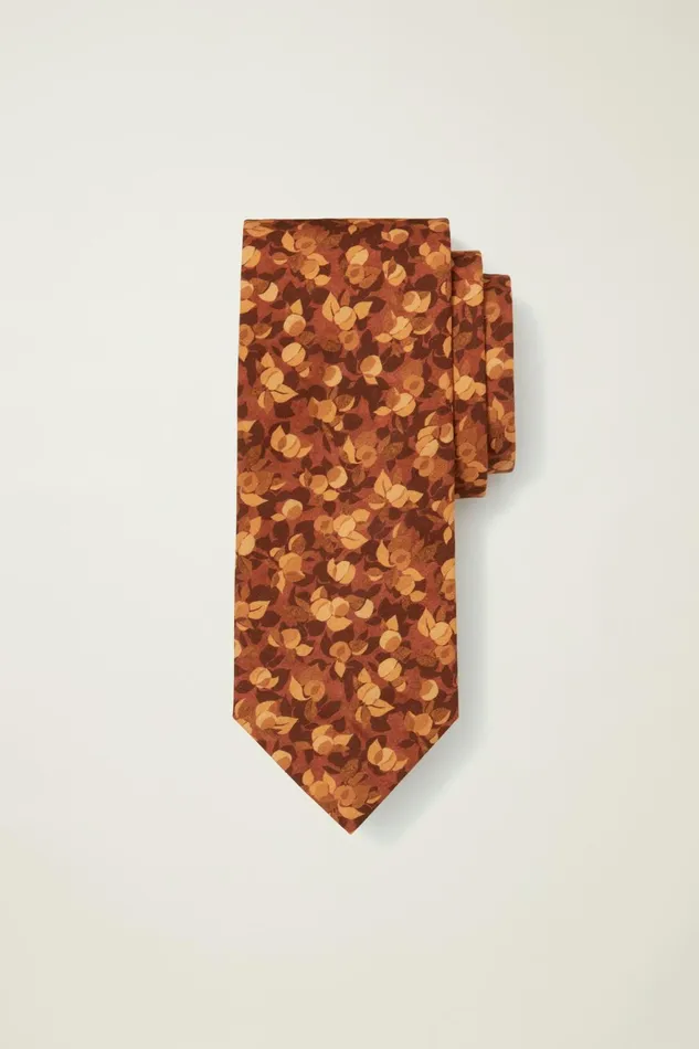 Men Ties and Pocket Squares Bonobos Premium Necktie Harvest Floral