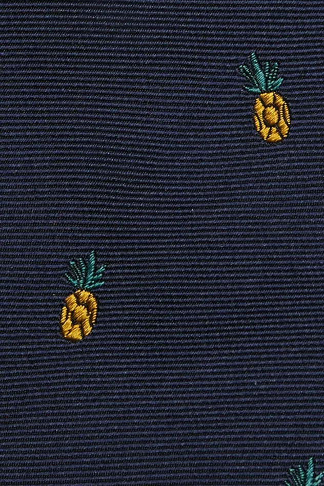 Men Ties and Pocket Squares Bonobos Premium Necktie Mister Pineapple