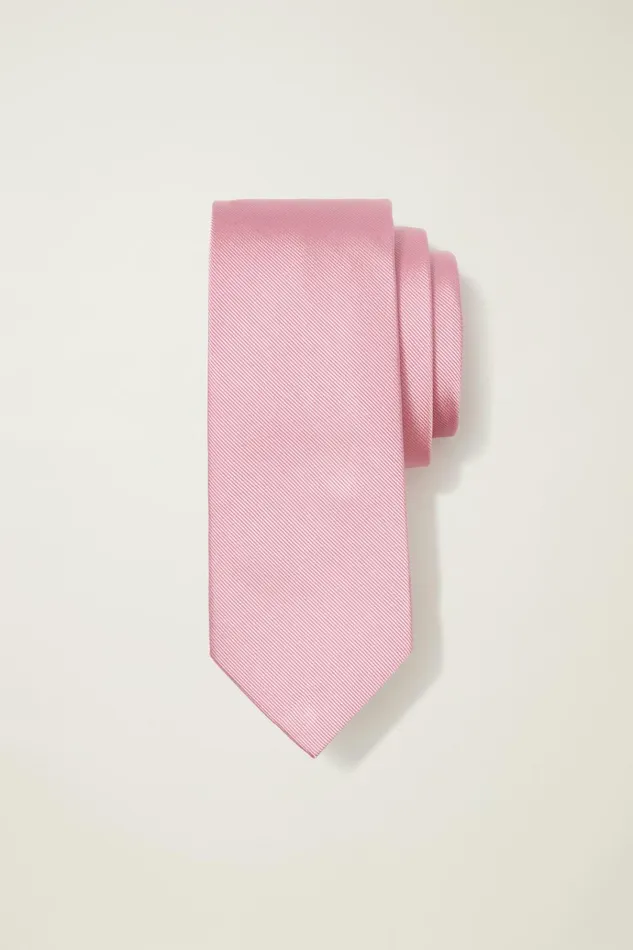 Men Ties and Pocket Squares Bonobos Premium Necktie Pink Jacquard