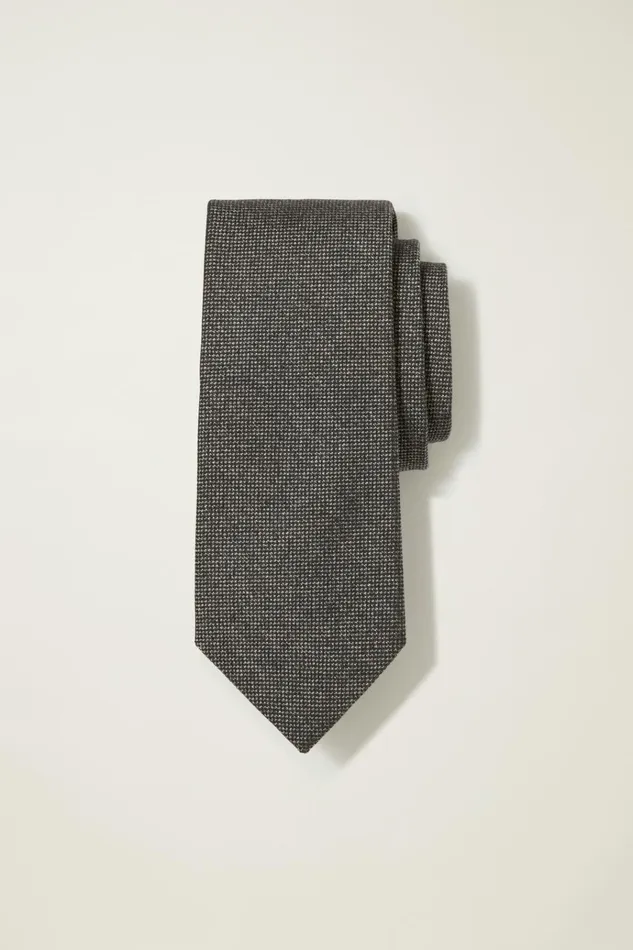 Men Ties and Pocket Squares Bonobos Premium Necktie Textured Solid Grey