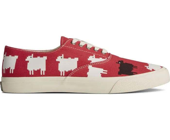 MenWomen Unisex Sperry X Warm and Wonderful Cloud CVO Sneaker Diana Red Sperry Sneakers