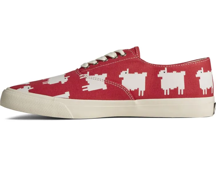 MenWomen Unisex Sperry X Warm and Wonderful Cloud CVO Sneaker Diana Red Sperry Sneakers