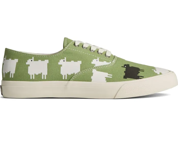 MenWomen Unisex Sperry X Warm and Wonderful Cloud CVO Sneaker Original Green Sperry Sneakers