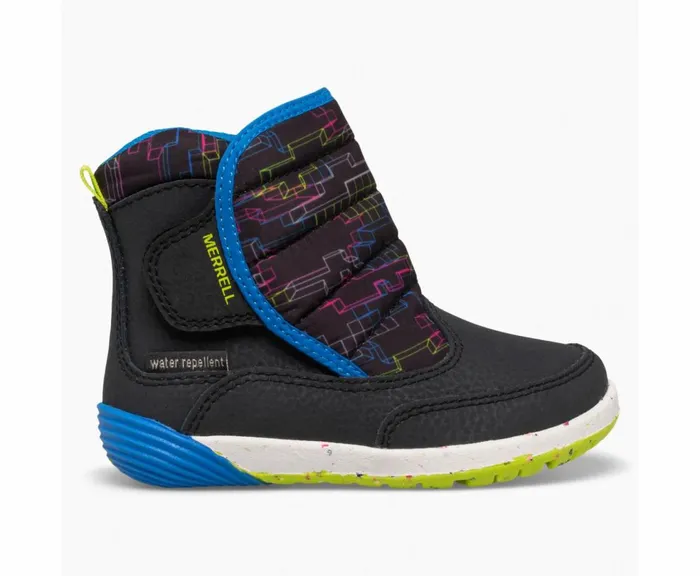 MERRELL Boots Kids Bare Steps Puffer Boot Carbonmulti
