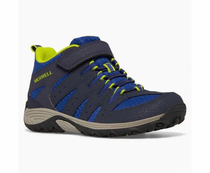 MERRELL Boots Kids Outback Mid 2 Boot Navylime MERRELL Boots Kids Outback Mid 2 Boot Navylime