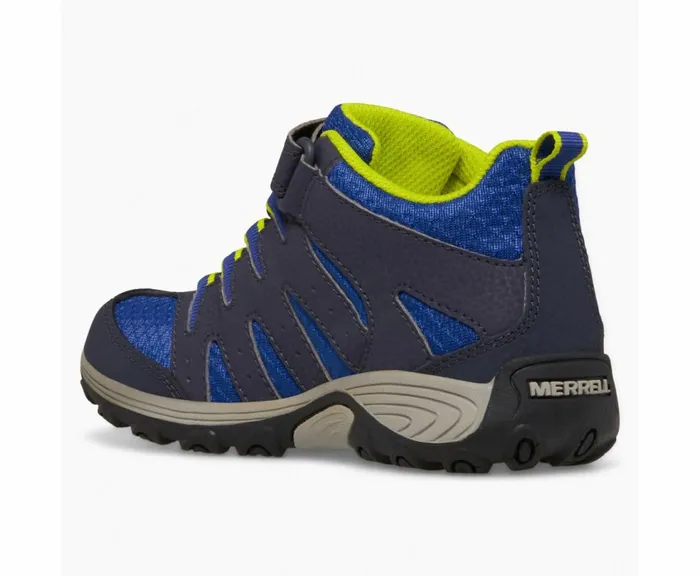 MERRELL Boots Kids Outback Mid 2 Boot Navylime MERRELL Boots Kids Outback Mid 2 Boot Navylime