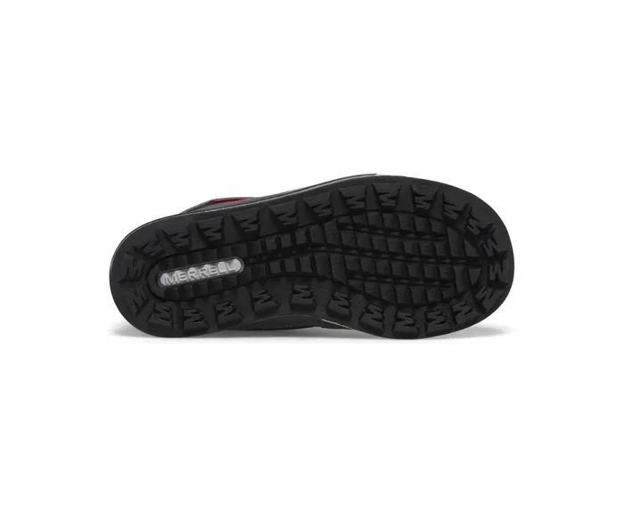 MERRELL Boots Kids Snow Bank 40 Waterproof Boot Greyblackred MERRELL Boots Kids Snow Bank 40 Waterproof Boot Greyblackred