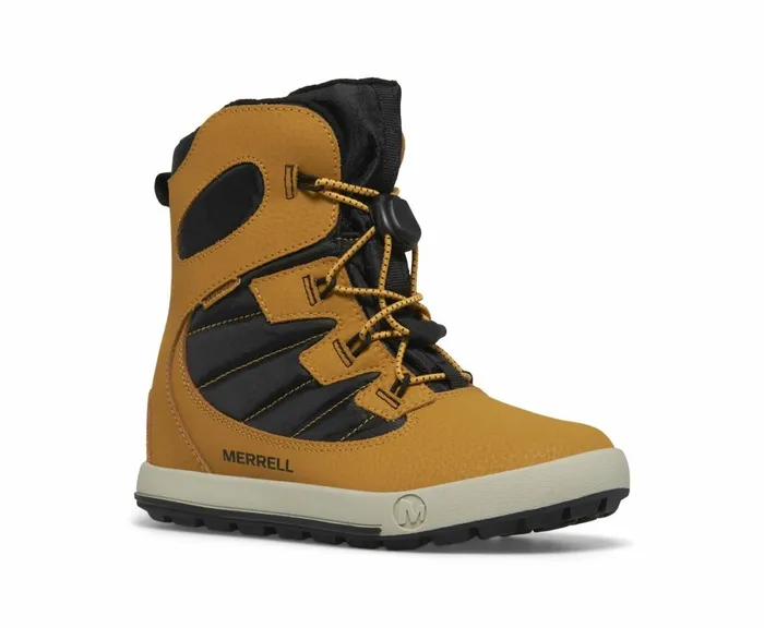 MERRELL Boots Kids Snow Bank 40 Waterproof Boot Wheatblack MERRELL Boots Kids Snow Bank 40 Waterproof Boot Wheatblack