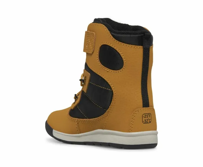 MERRELL Boots Kids Snow Bank Jr Waterproof Boot Wheatblack MERRELL Boots Kids Snow Bank Jr Waterproof Boot Wheatblack