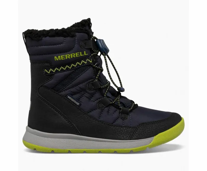 MERRELL Boots Kids Snow Crush 30 Waterproof Boot Navygreen