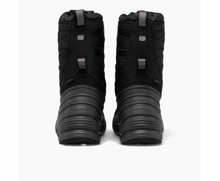 MERRELL Boots Kids Snow Quest Lite 30 Waterproof Blackgrey MERRELL Boots Kids Snow Quest Lite 30 Waterproof Blackgrey