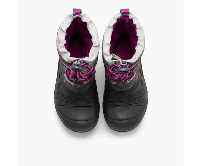 MERRELL Boots Kids Snow Quest Lite 30 Waterproof Greyberry MERRELL Boots Kids Snow Quest Lite 30 Waterproof Greyberry