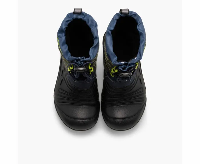 MERRELL Boots Kids Snow Quest Lite 30 Waterproof Navyblackgrey MERRELL Boots Kids Snow Quest Lite 30 Waterproof Navyblackgrey