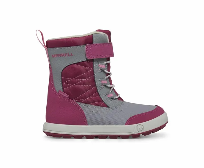 MERRELL Boots Kids Snow Storm 20 Waterproof Boot Greyberry
