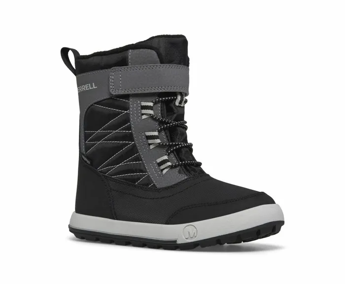 MERRELL Boots Kids Snow Storm 20 Waterproof Boot Greyblack MERRELL Boots Kids Snow Storm 20 Waterproof Boot Greyblack