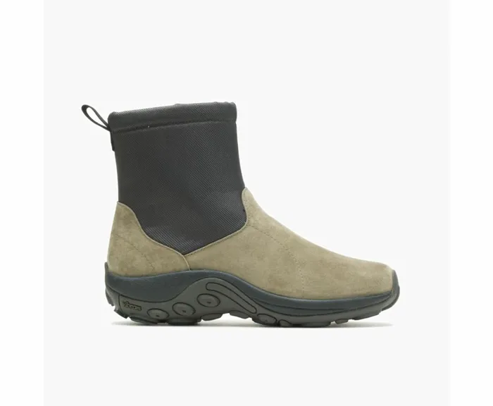 MERRELL Boots Men Jungle Mid Zip Polar Waterproof Ice Olive