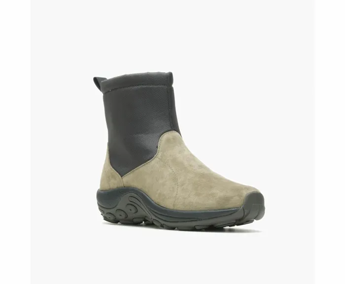 MERRELL Boots Men Jungle Mid Zip Polar Waterproof Ice Olive MERRELL Boots Men Jungle Mid Zip Polar Waterproof Ice Olive