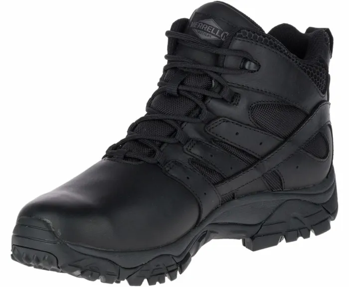 MERRELL Boots Men Moab 2 Mid Tactical Response Waterproof Boot Black MERRELL Boots Men Moab 2 Mid Tactical Response Waterproof Boot Black