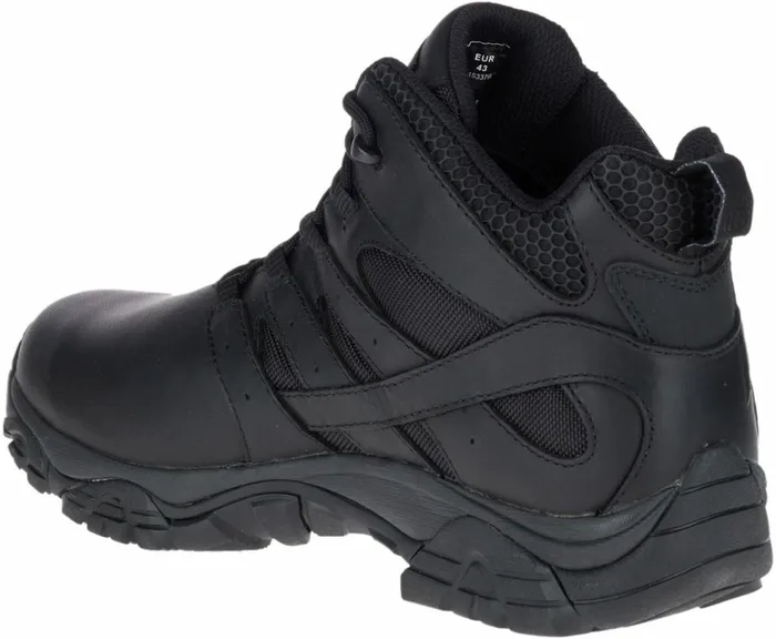 MERRELL Boots Men Moab 2 Mid Tactical Response Waterproof Boot Black MERRELL Boots Men Moab 2 Mid Tactical Response Waterproof Boot Black