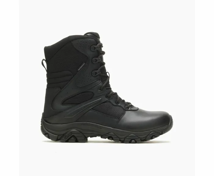 MERRELL Boots Men Moab 3 8034 Tactical Response Zip Waterproof Boot Black