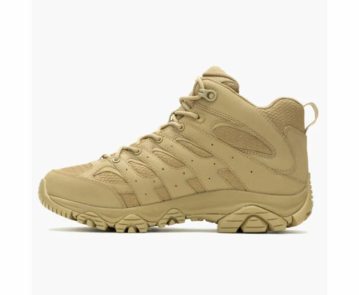 MERRELL Boots Men Moab 3 Mid Tactical Waterproof Dark Coyote MERRELL Boots Men Moab 3 Mid Tactical Waterproof Dark Coyote